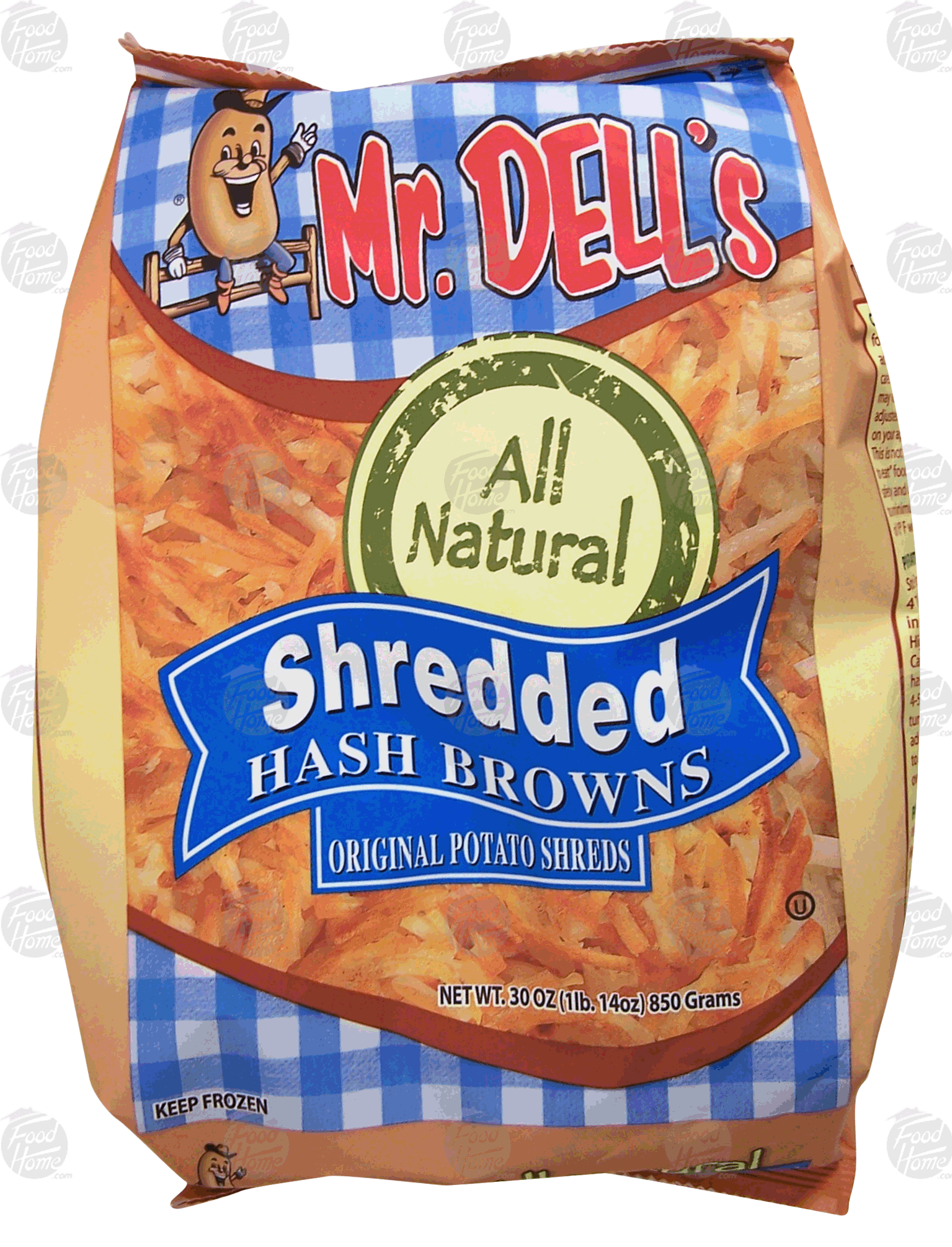 Mr. Dell's  shredded hash browns, original potato shreds Full-Size Picture